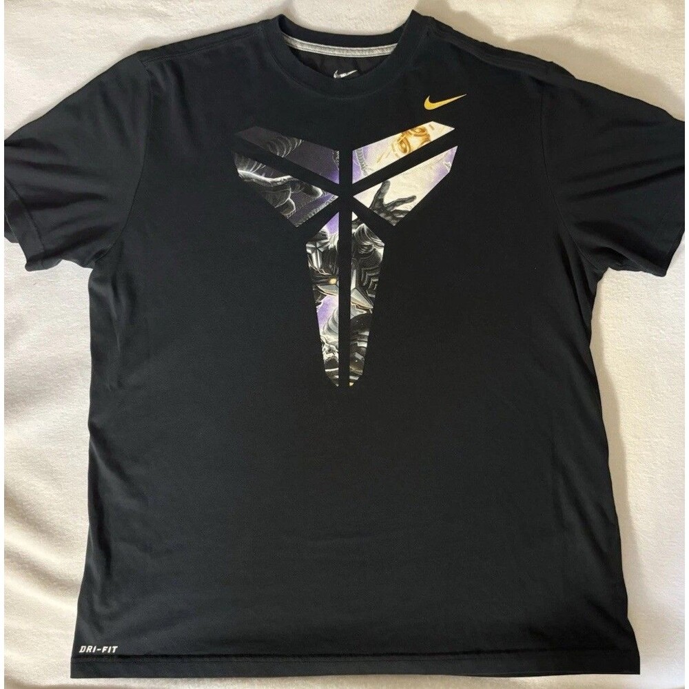 Nike DRI-FIT Kobe Mamba 9 Elite Hero T-Shirt Men's Size XL Black Transformer’s